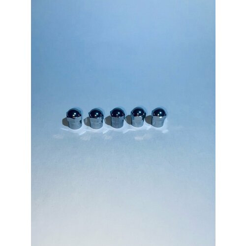 Колпачки на ниппеля для шин для колес Хром-пластик 135₽