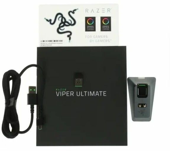 Беспроводная мышь Razer Viper Ultimate с зарядной станцией