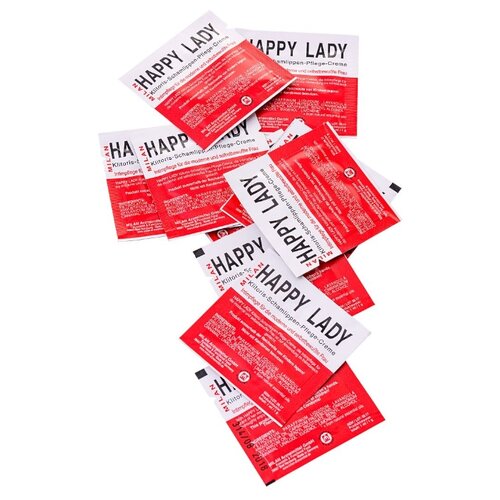 фото Крем-смазка milan arzneimittel набор из 10 пробников крема для усиления возбуждения у женщины happy lady 10 мл саше