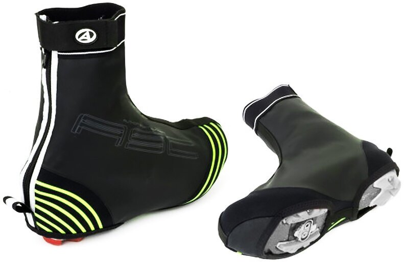 Защита обуви H20-Proof L (43-44) черная с неоновыми светоотражающими вставками AUTHOR 7202071