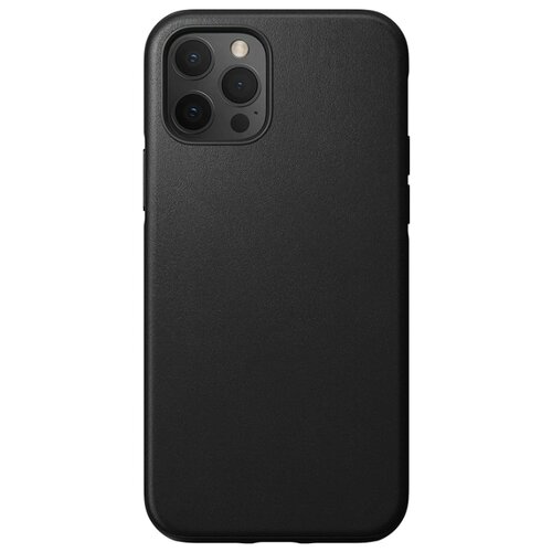 фото Чехол nomad rugged leather (nm21h10r00) для iphone 12 pro max (black)