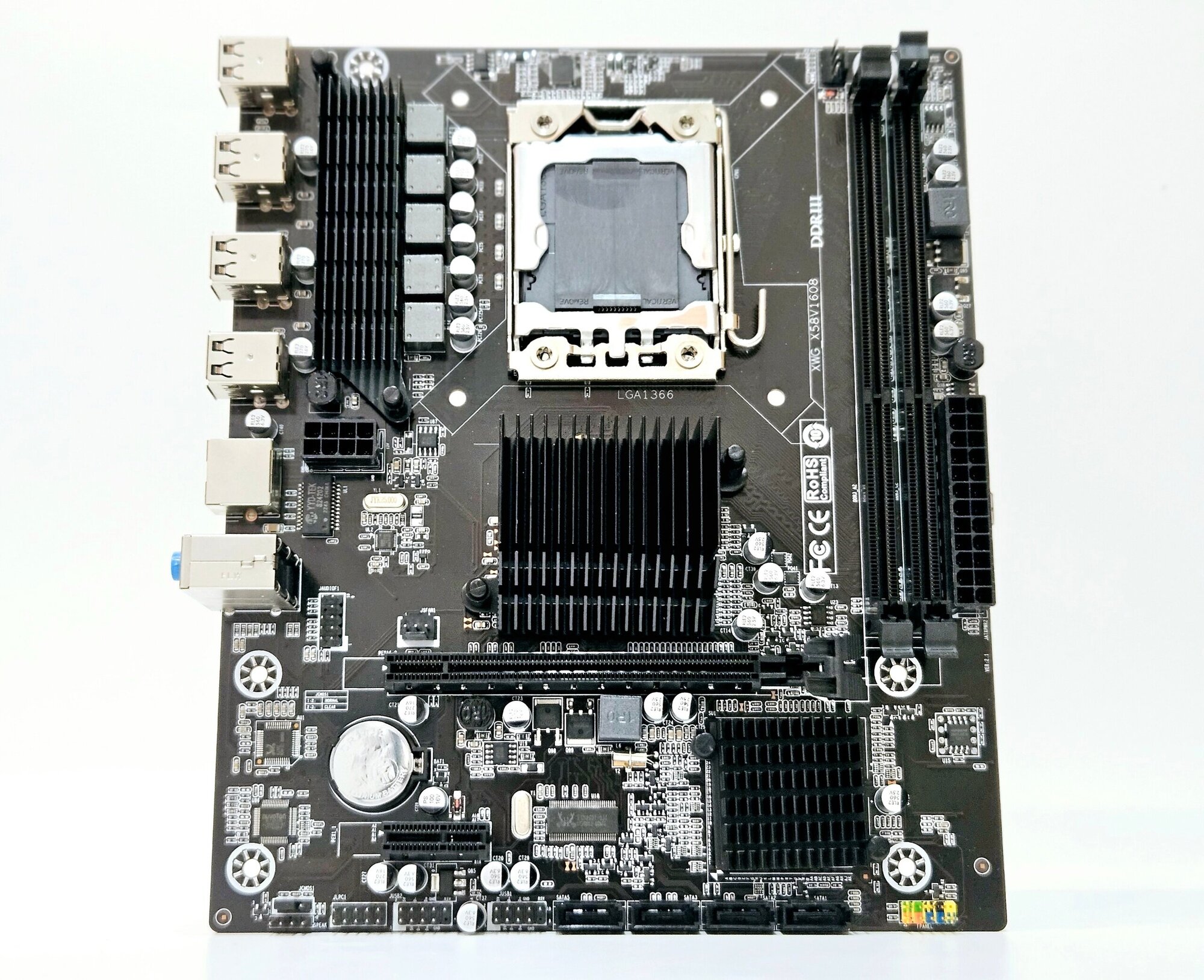 Материнская плата micro-ATX X58 XWG V1608 DDR3 LGA 1366