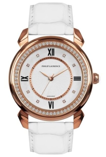 Наручные часы Philip Laurence Basic PLFS234W, золотой, розовый