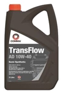 Масло моторное 10w40 comma 5л полусинтетика transflow, comma, tfad5l