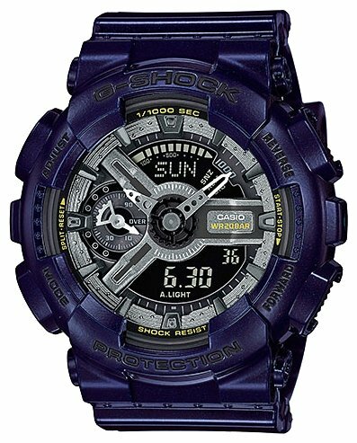 Наручные часы CASIO G-Shock GMA-S110MC-2A, черный, серый