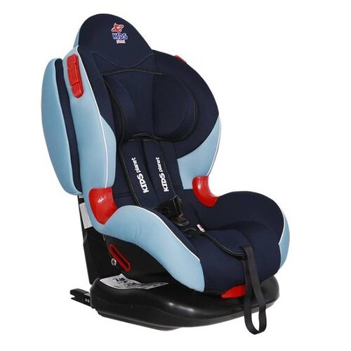 Автокресло группа 1/2 (9-25 кг) Kids Planet Atlas isofix, синее море автокресло группа 1 2 9 25 кг kids planet atlas серый джинс