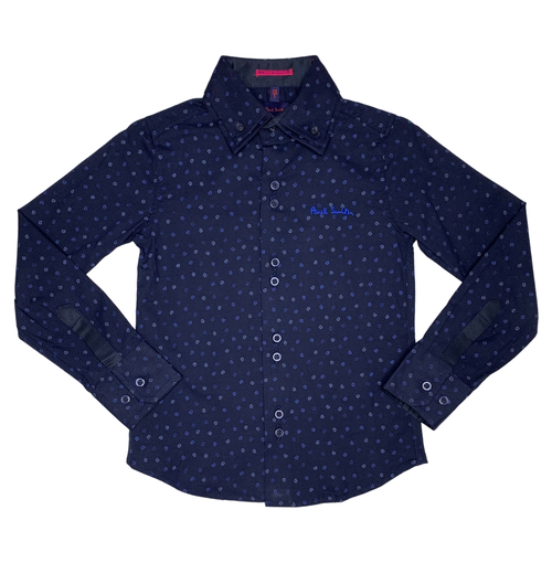 Рубашка MEWEI, размер 110, синий