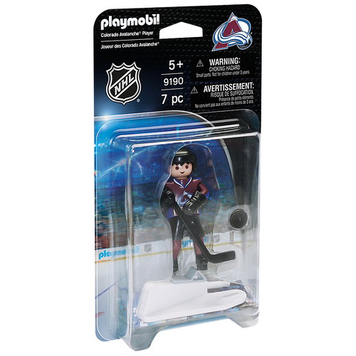 фото Набор с элементами конструктора playmobil nhl 9190 игрок colorado avanlanche