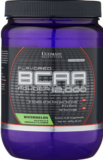 Ultimate Nutrition BCAA Powder 12000 228 гр (Ultimate Nutrition) Арбуз