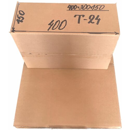Коробки для хранения, Коробки картонные Т-24, 400*300*150 мм, 15 шт.