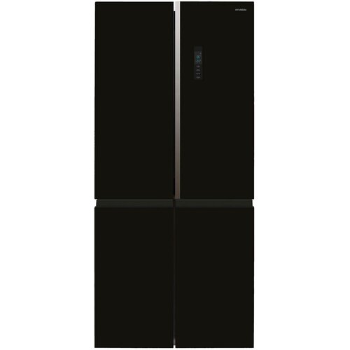 Многокамерный холодильник Hyundai CM5084FGBK черное стекло 8769900₽