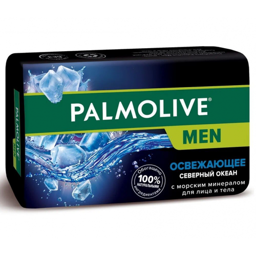 Palmolive Men Мыло Северный Океан 90 г мыло palmolive мен северный океан 90 г х 4 шт