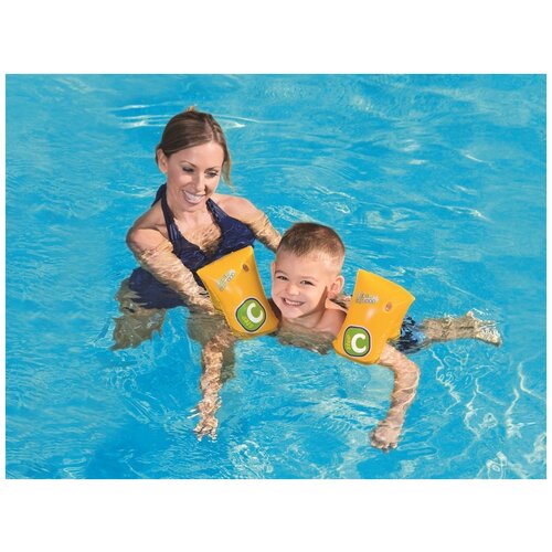 Нарукавники для плавания Bestway Step C желтый