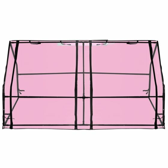 Теплица Green Apple House 2 отсека со светильником красно-синий спектр 24W 180х90х90см 59874