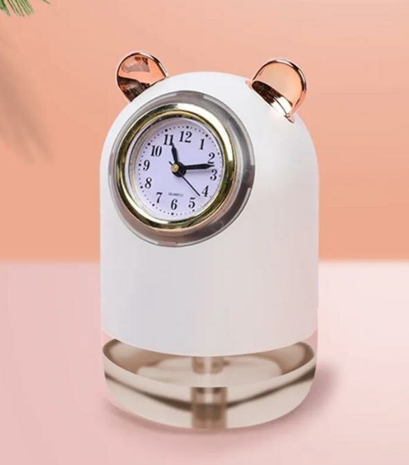 Увлажнитель воздуха XIAOMI Meng Chong, с часами, ультразвуковой, 300 мл — фото 1