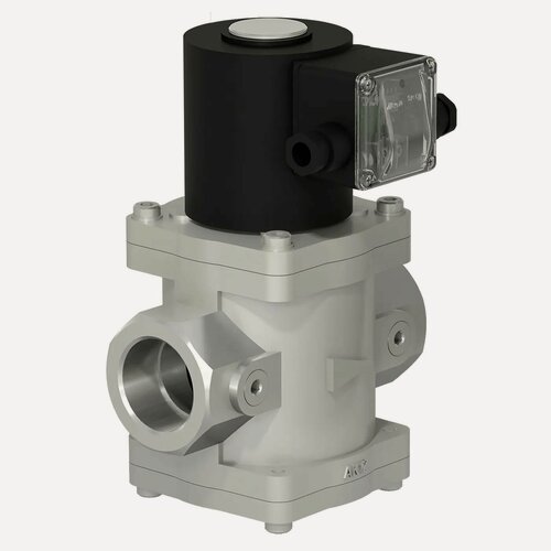 Изображение товара Клапан газовый электромагнитный двухпозиционный ВН 1Н-4, Ду25мм, муфтовый