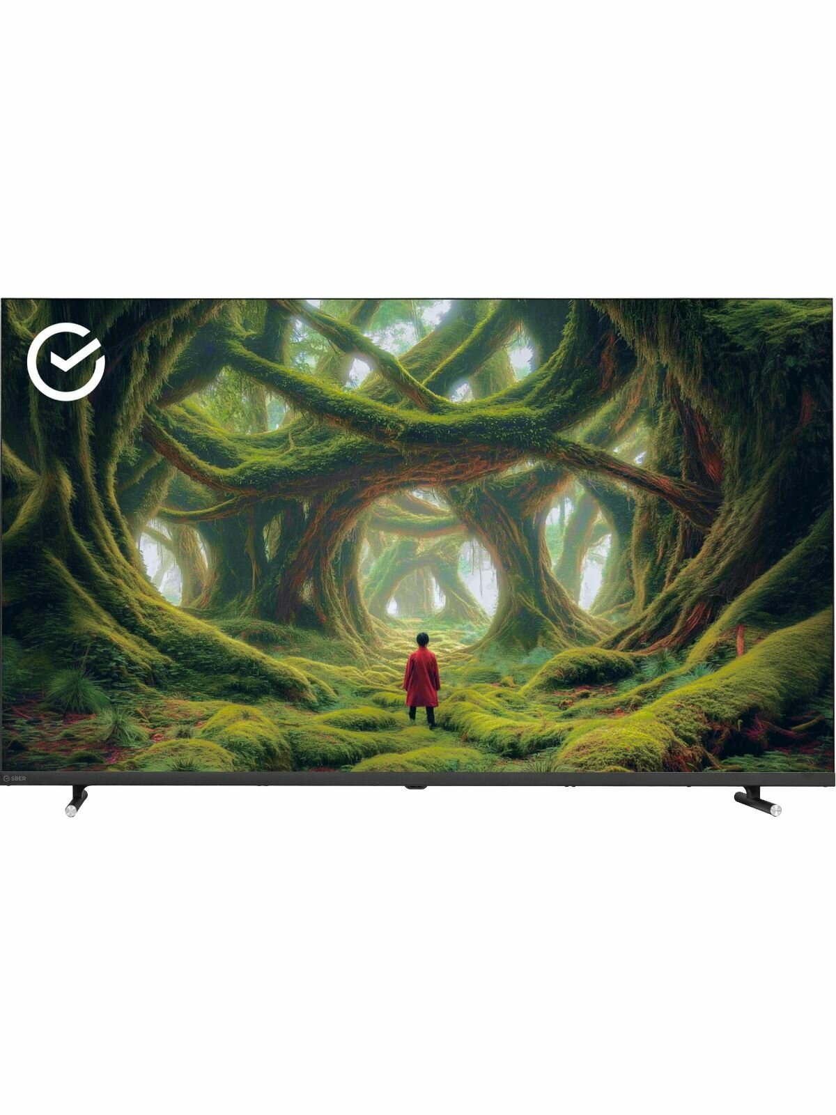 SBER Телевизор SDX 55U4139B SMART TV безрамочный