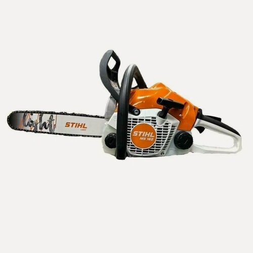 Изображение товара Бензопила STIHL MS 162, антивибрационная, оранжевый/черный, 1.3 кВт