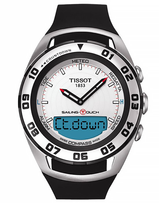 Наручные часы TISSOT, белый/серебристый/черный