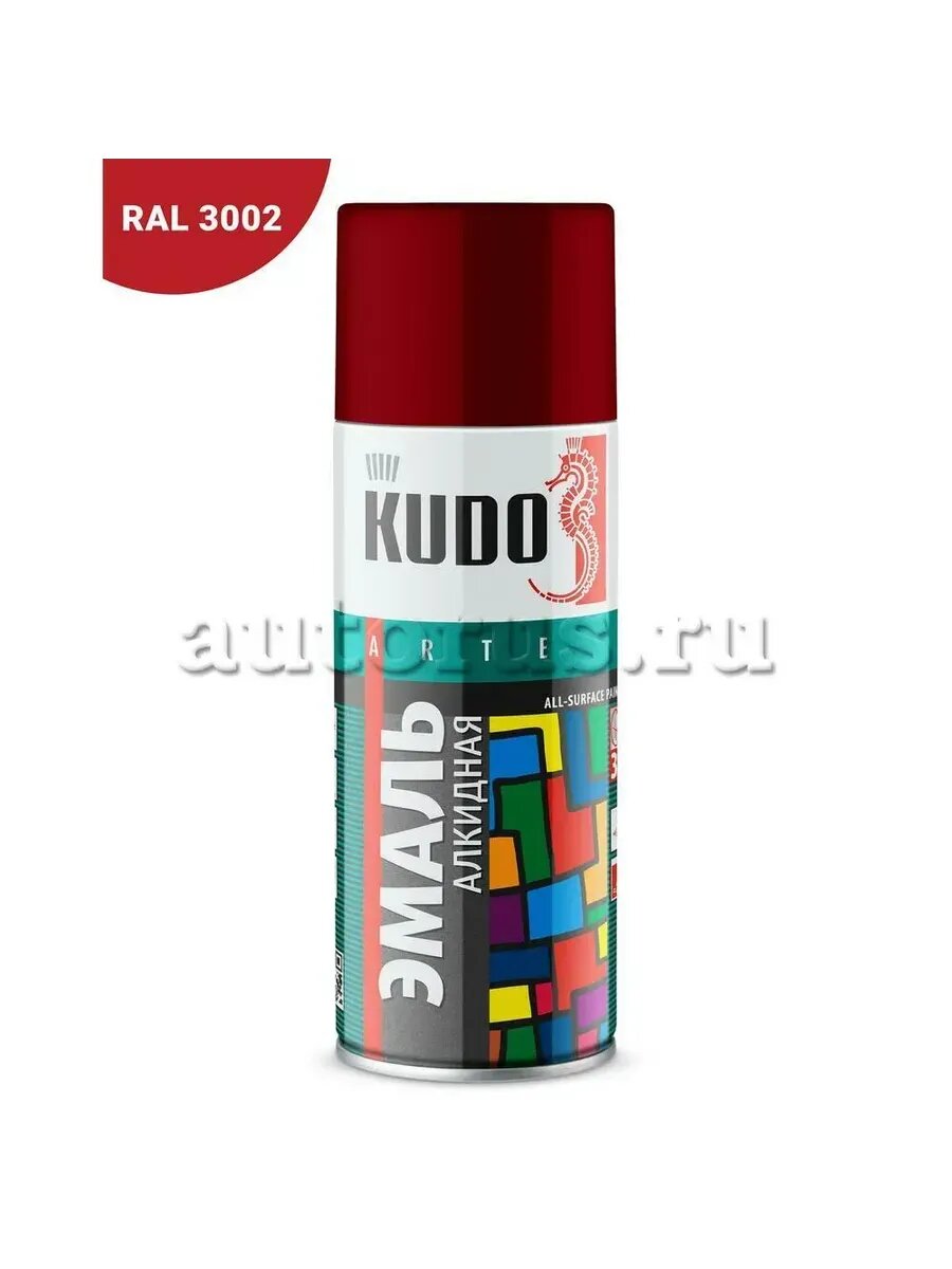 Эмаль универсальная «3P» TECHNOLOGY Тёмно-красная RAL 3002