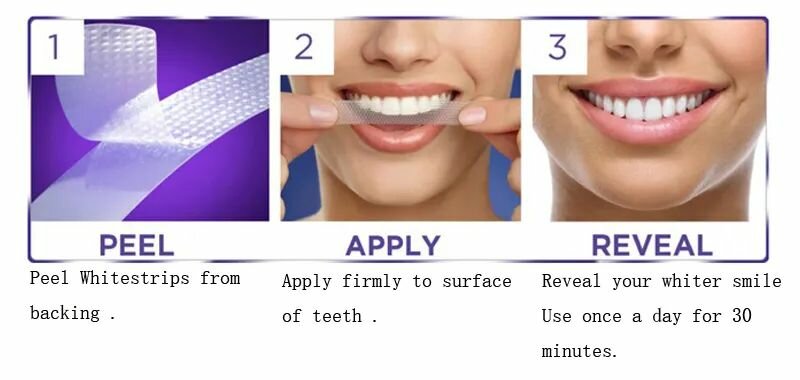 Картинки Crest 3D Whitestrips, полоски для отбеливания зубов с профессиональным эффектом, 5 пакетиков