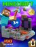 Магнитный развивающий конструктор "Minecraft", 100 деталей, с фиг...