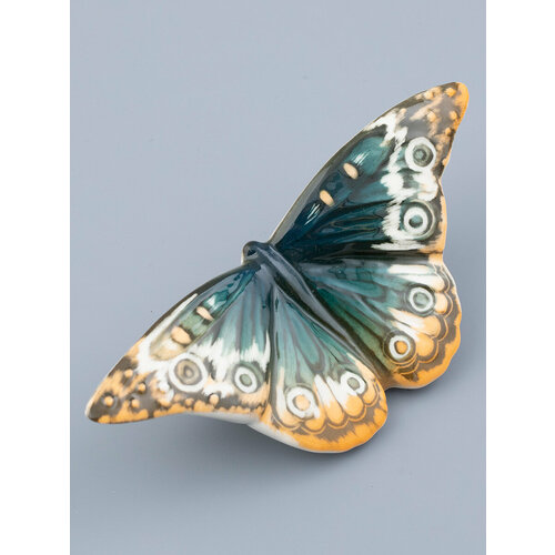 Фарфоровая скульптура Бабочка среднего размера солнечная Императорский фарфоровый завод 2876₽