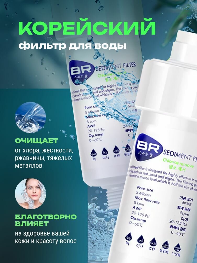 Фильтр для воды и душа