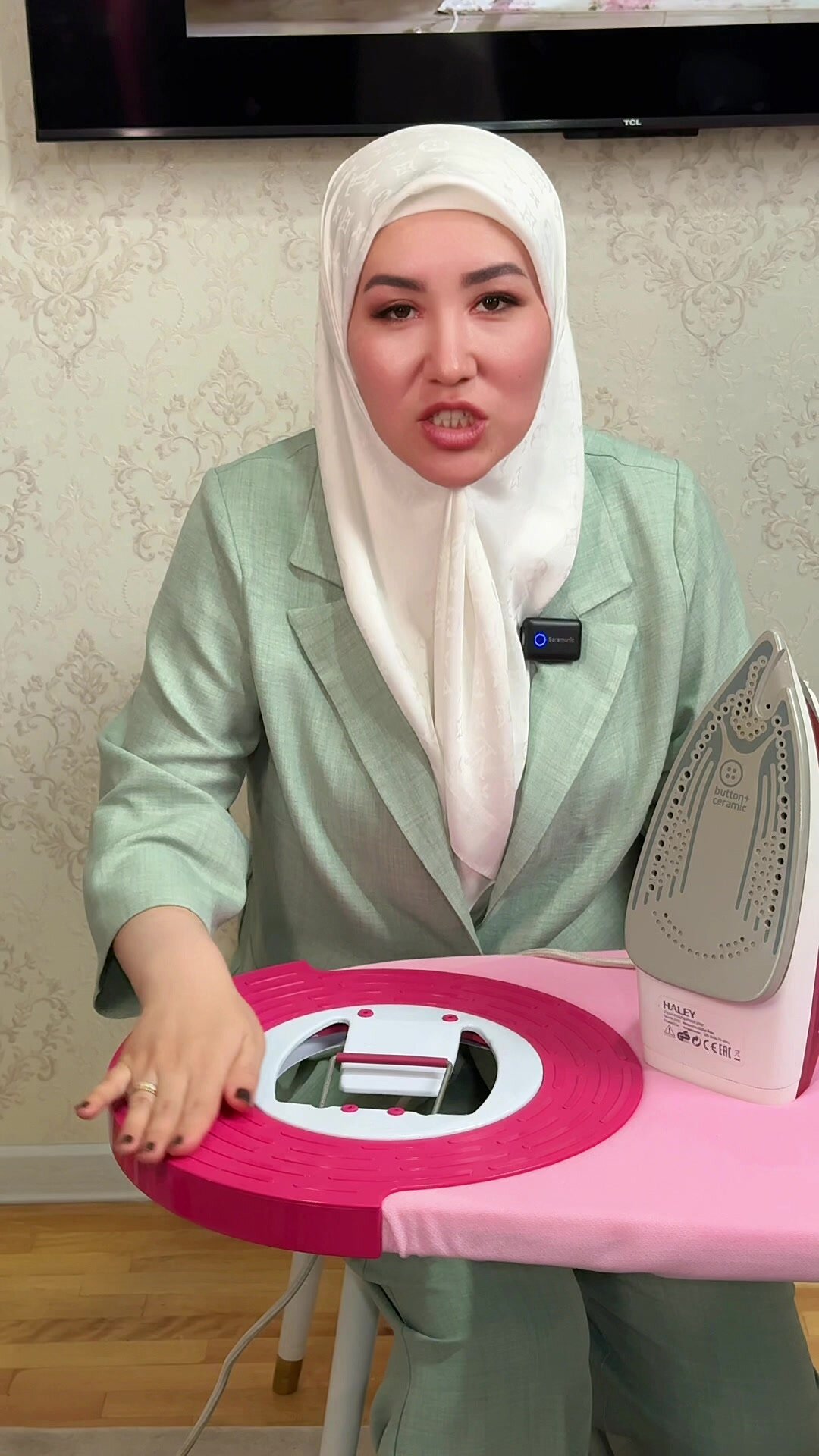 Гладильная доска "Sarayli New Orion", раскладная, поворотная — фото 1