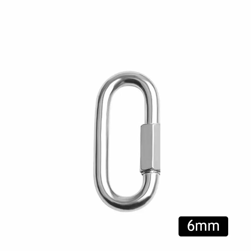 Карабины из нержавеющей стали 304 для скалолазания 6mm
