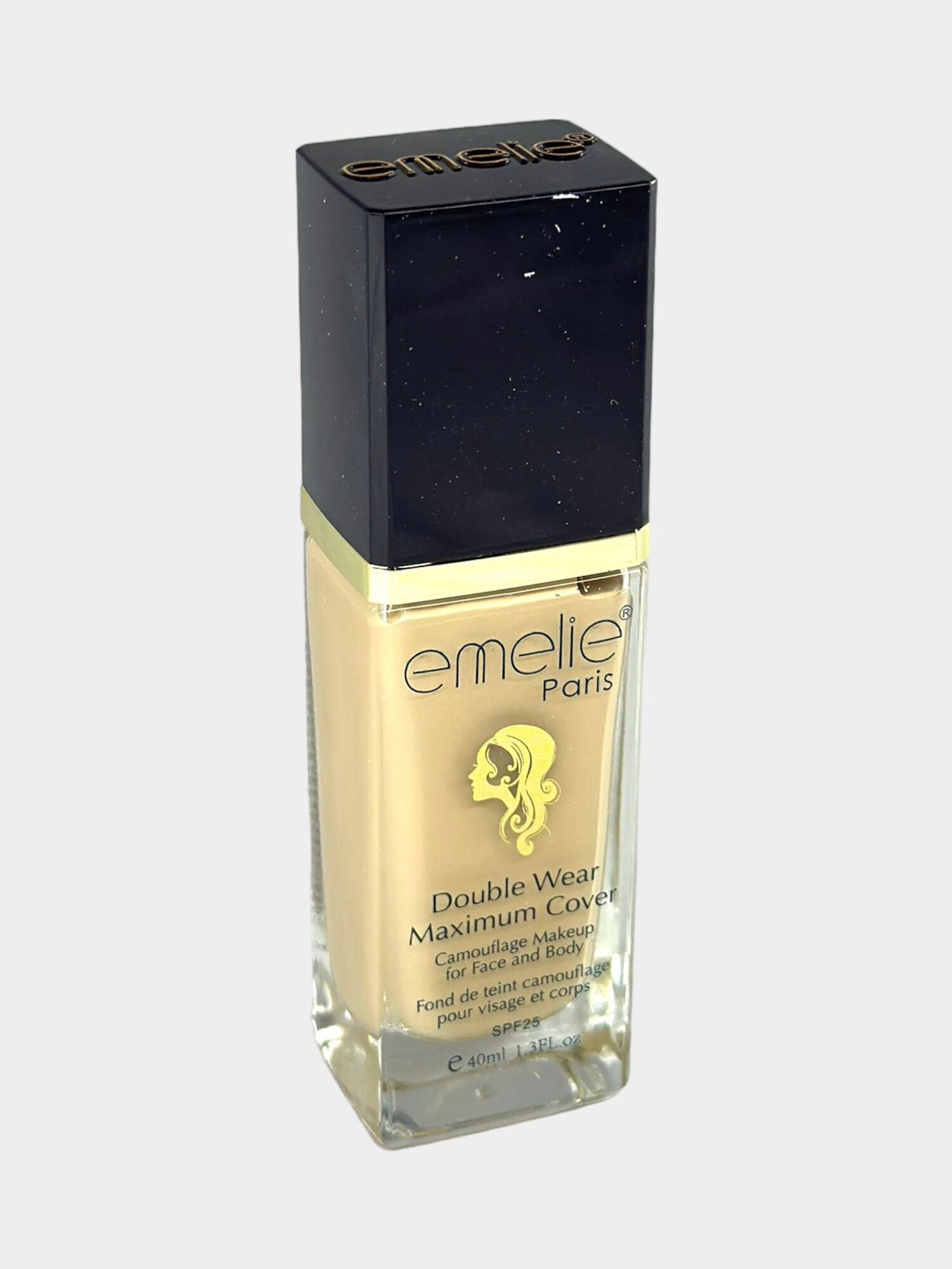 Тональный крем, основа для лица Emelie, SPF 25, увлажняющий, матовый тон, 45 мл. N 01 — фото 1