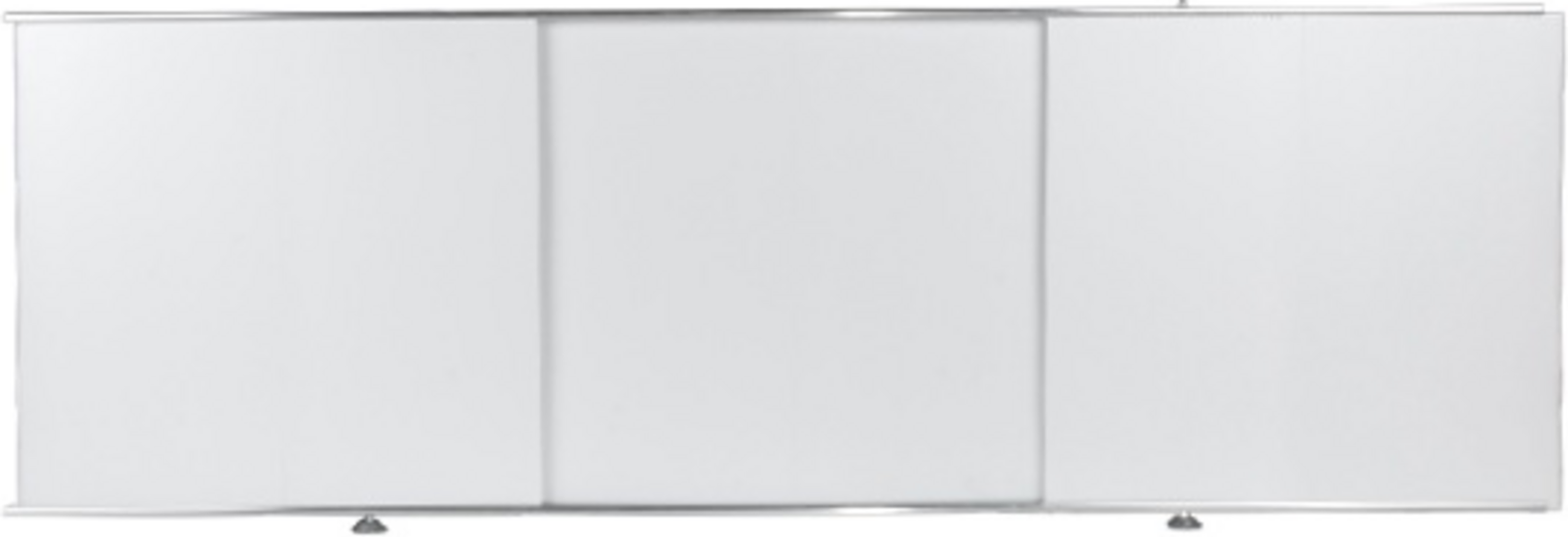 Экран под ванну раздвижной PERFECTO LINEA 150 см белый (36-000151)
