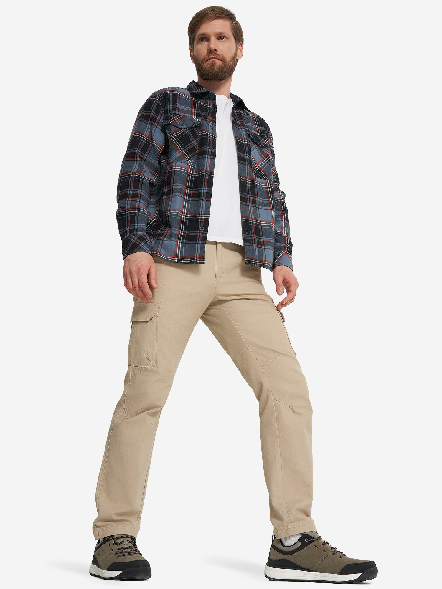 Рубашка OUTVENTURE, размер 50, синий — фото 1