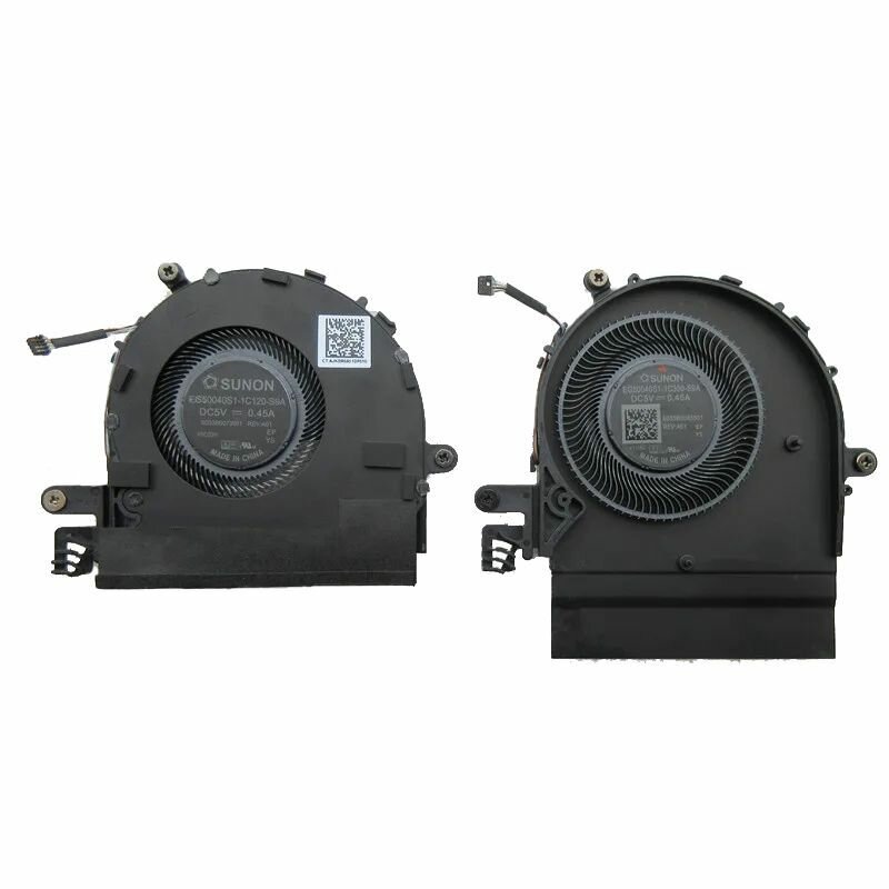 Новый вентилятор охлаждения процессора ноутбука HP 13.3” Elite Dragonfly G1 G2 MAX HSN-I32C EG50040S1-1C120/1C300-S9A DC5V 0.45A