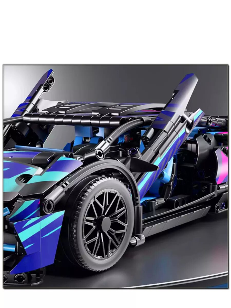 Конструктор Technic Lamborghini Cyberpunk машина — фото 1
