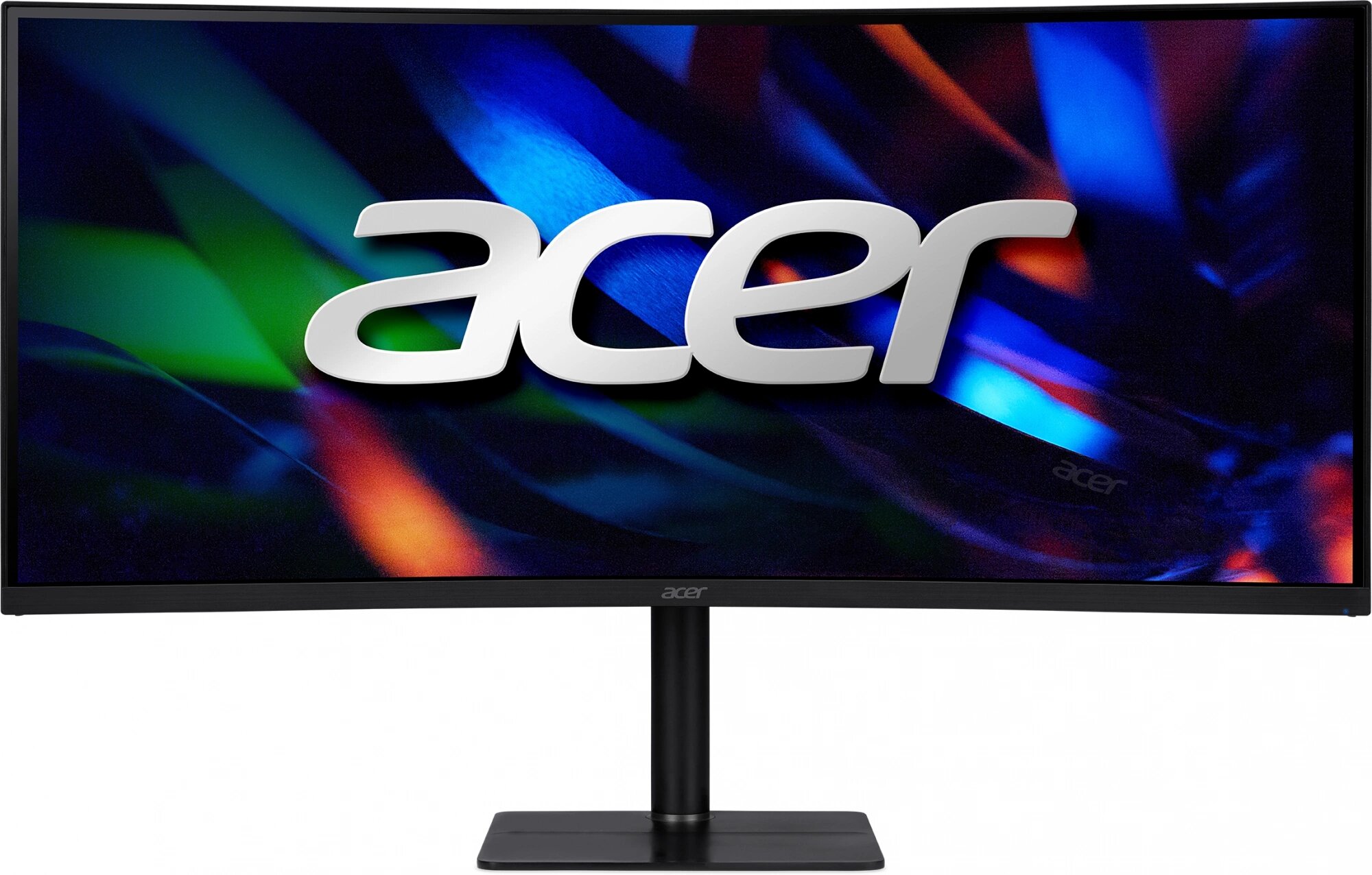 ACER Монитор Acer 34" Nitro CZ342CURVbmiphuzx черный VA LED 1ms 21:9 HDMI M/M матовая HAS Piv 300cd 178гр/178гр 3440x1440 180Hz FreeSync Premium DP 2K USB 7.97кг UM. CC2EE. V01