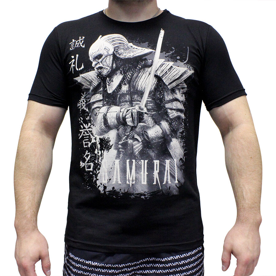 Футболка RAGE FIGHTER Samurai, размер M, черный