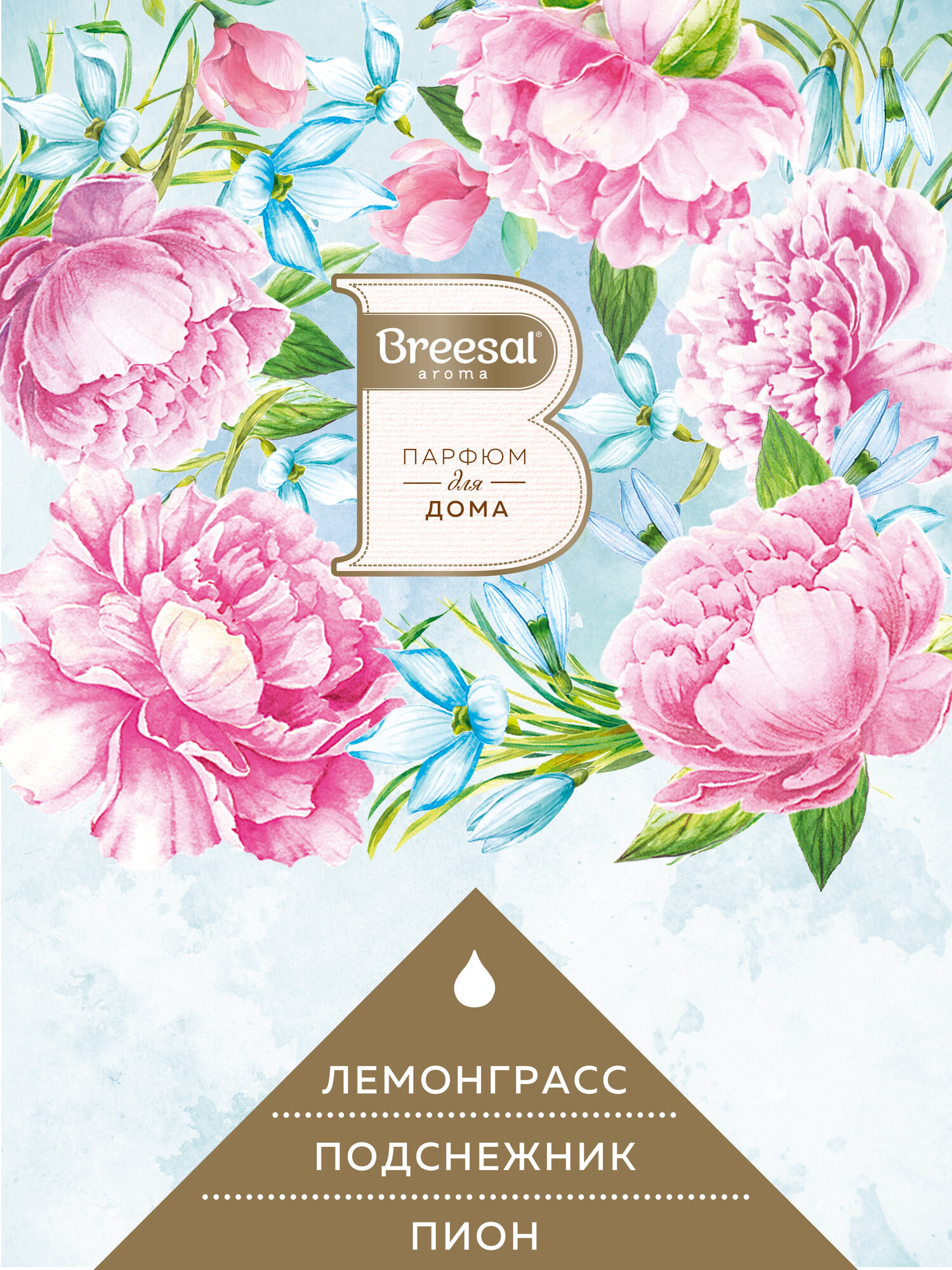 Ароматизатор для дома, Диффузор ароматический с палочками Breesal Aromа Sphere Свежесть чувств, 100 мл — фото 1