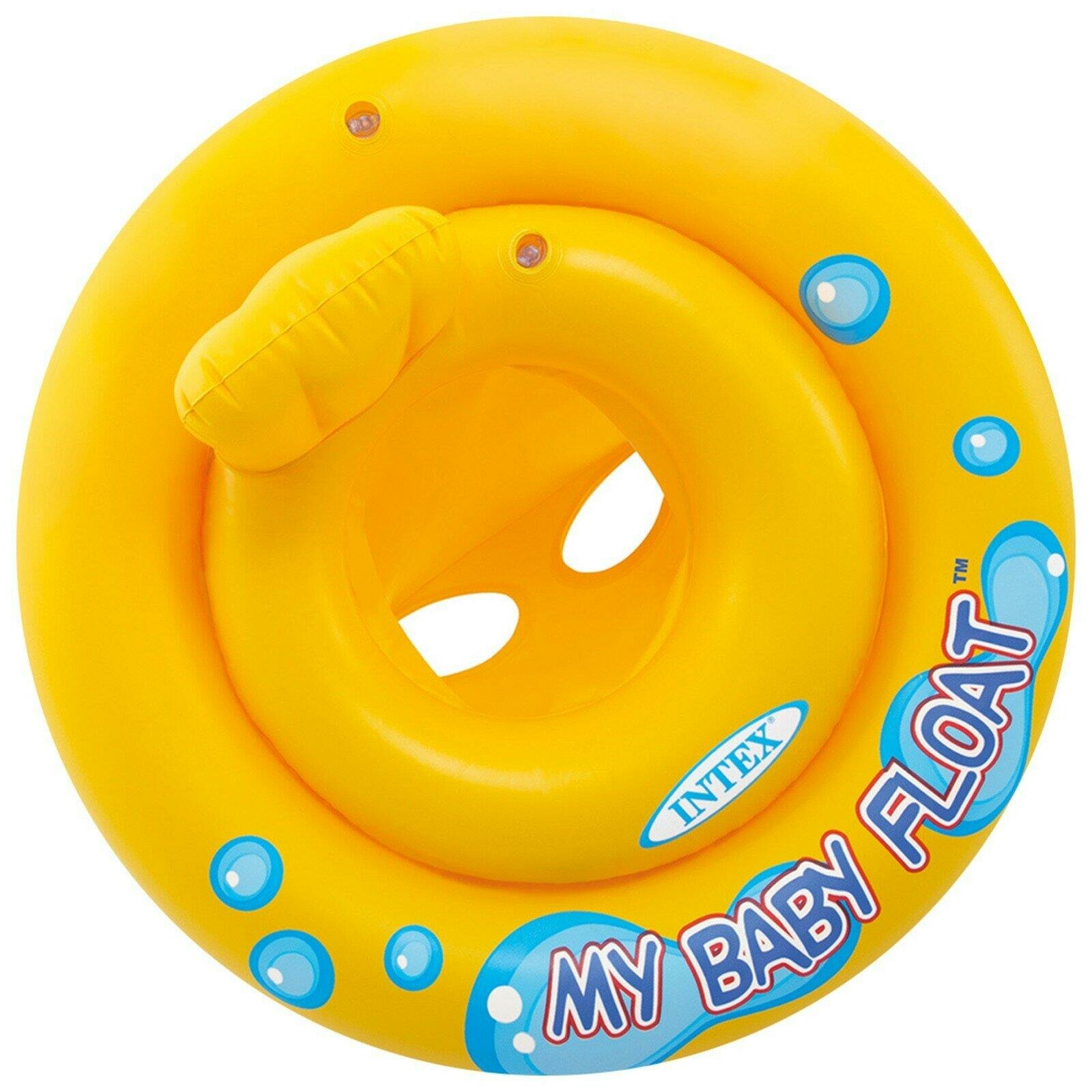 Круг для плавания My baby float, с сиденьем, d=67 см, от 1-2 лет, 59574NP INTEX — фото 1
