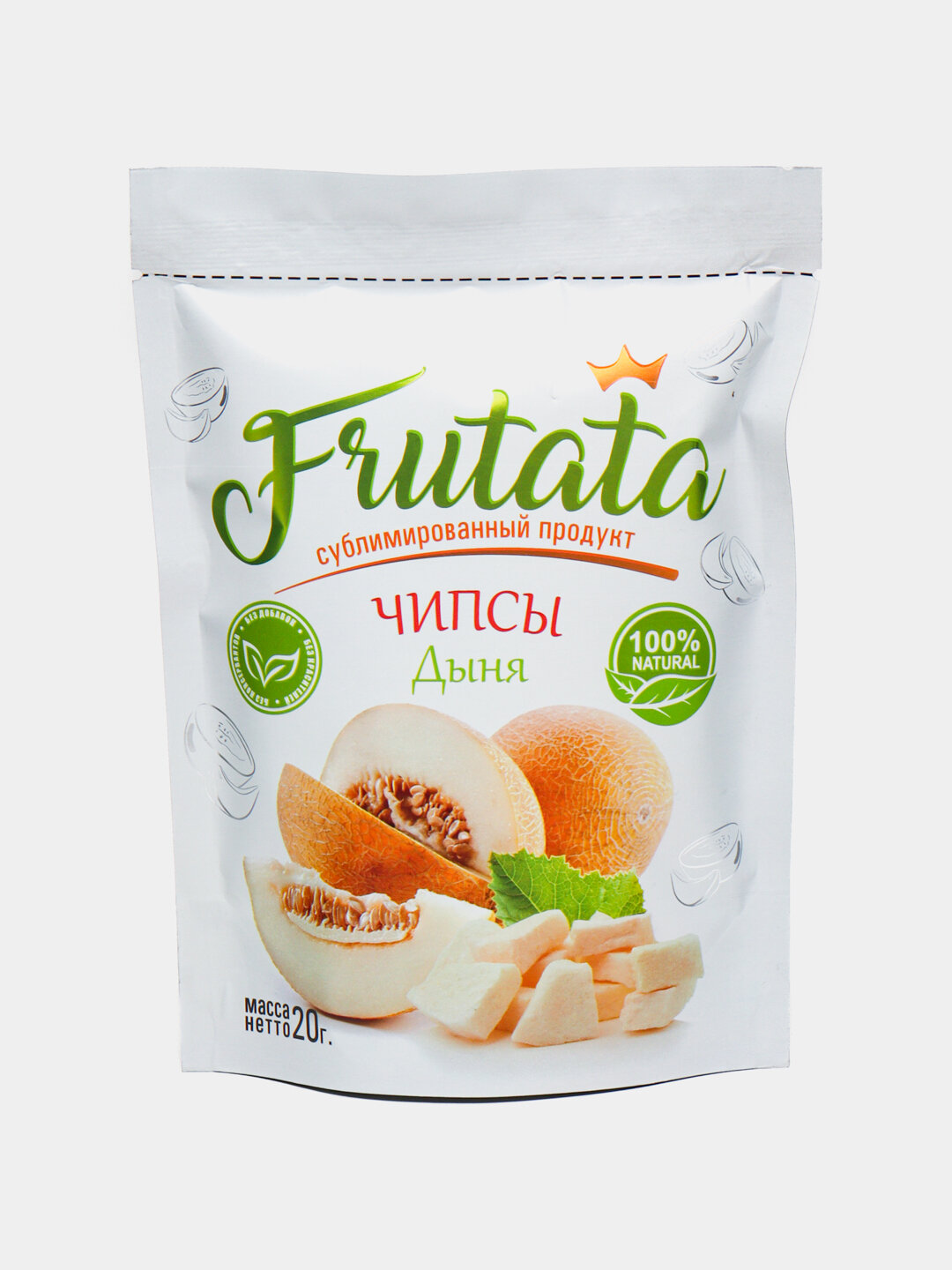 Фрутата, Сублимированная Дыня 20 гр — фото 1