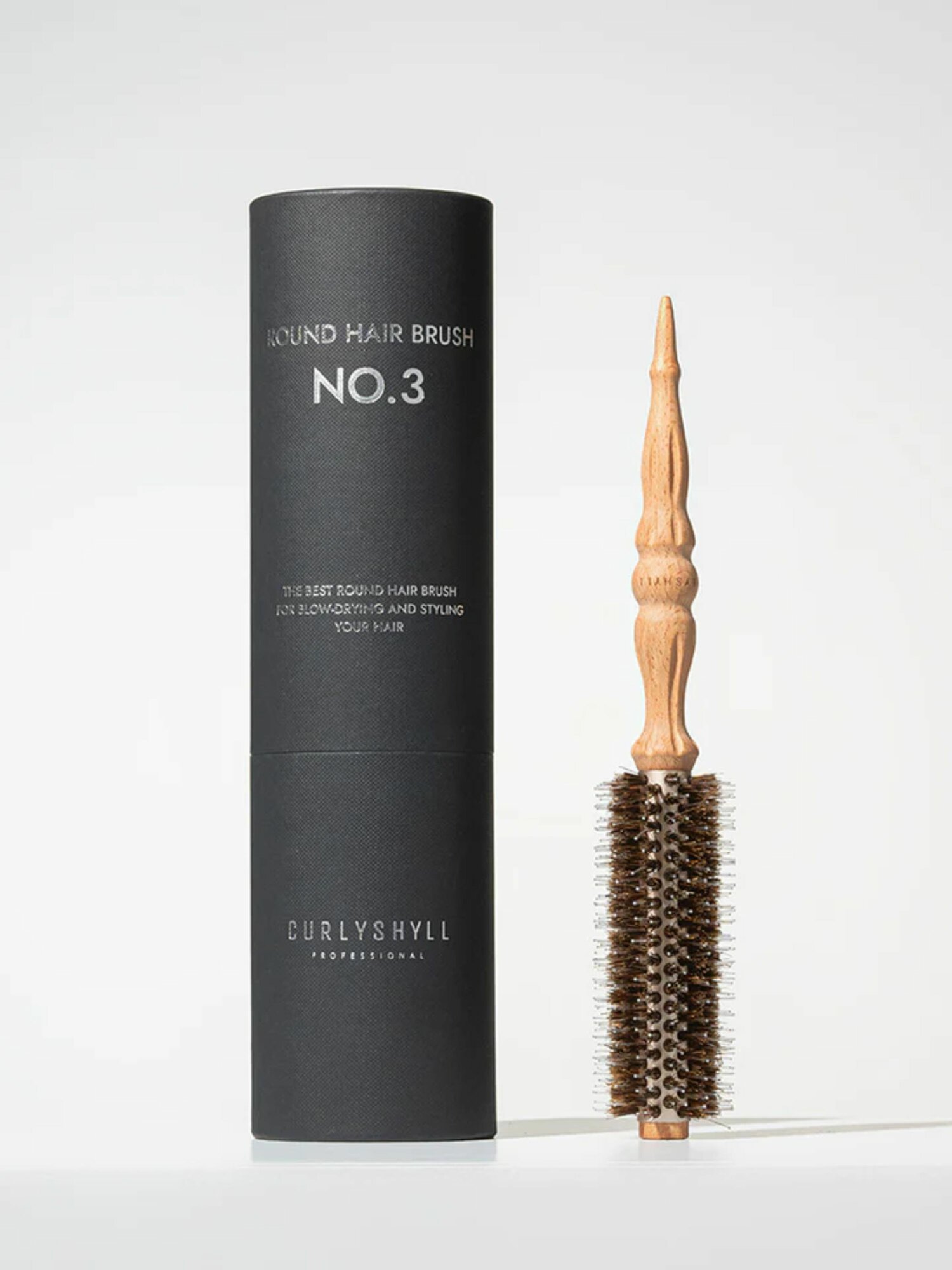 CURLY SHYLL Круглая щетка для укладки волос Round Hair Brush No.3