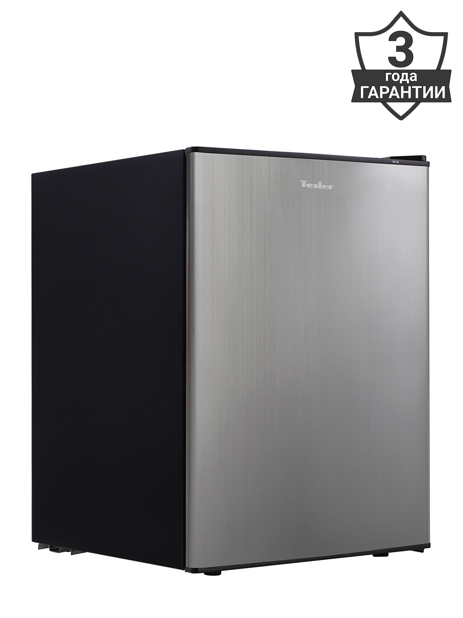 Холодильник TESLER RC-73 GRAPHITE, 68 л, перевешиваемая дверь, 3 года гарантии