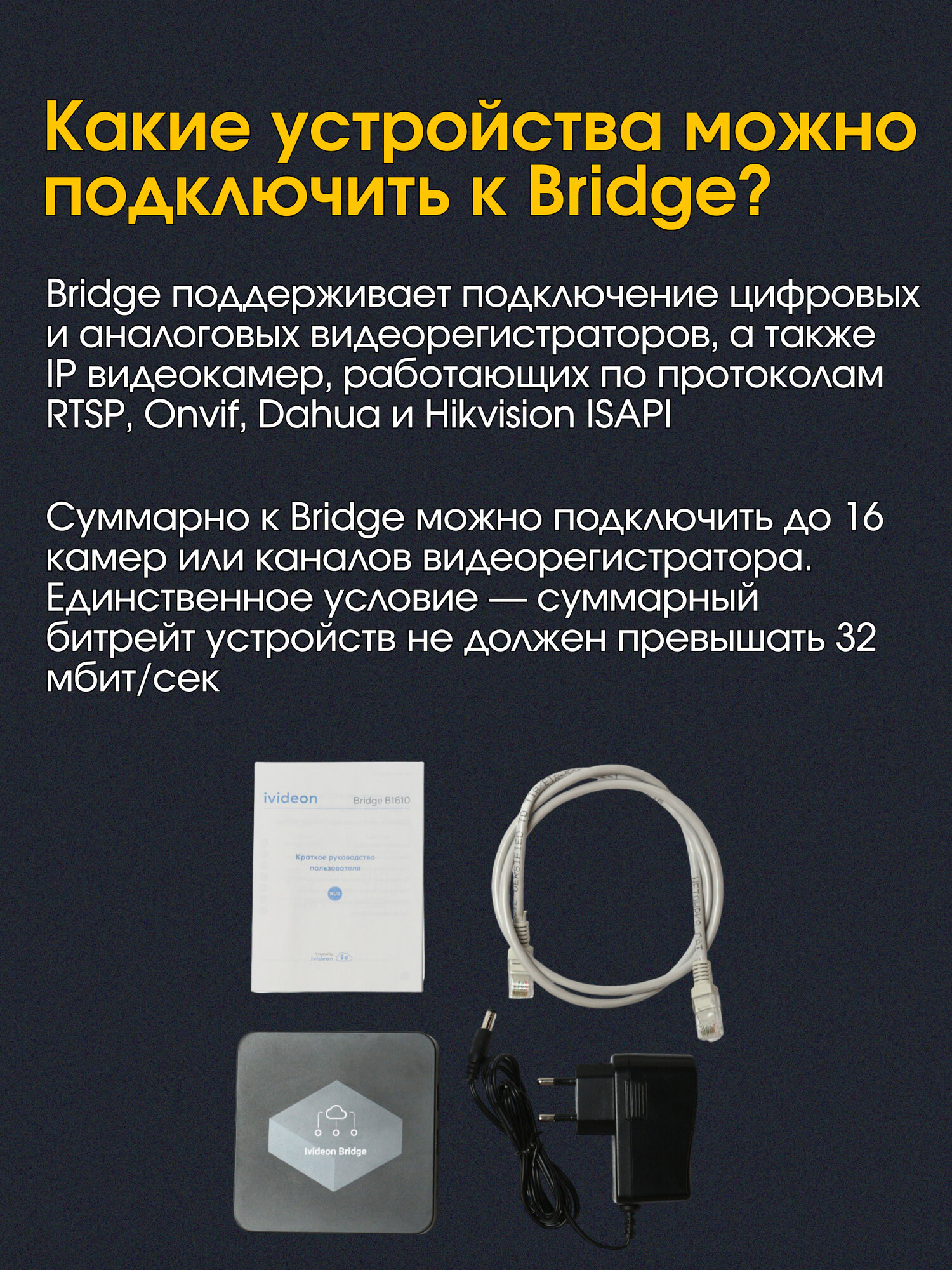 Регистратор Ivideon Bridge — фото 1
