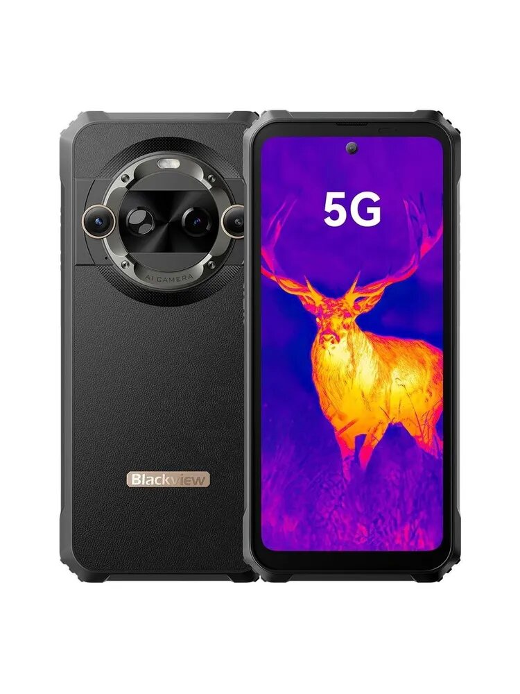 Смартфон Blackview BL9000 Pro 24/512 ГБ, черный 8800mAh Battery "6.78"