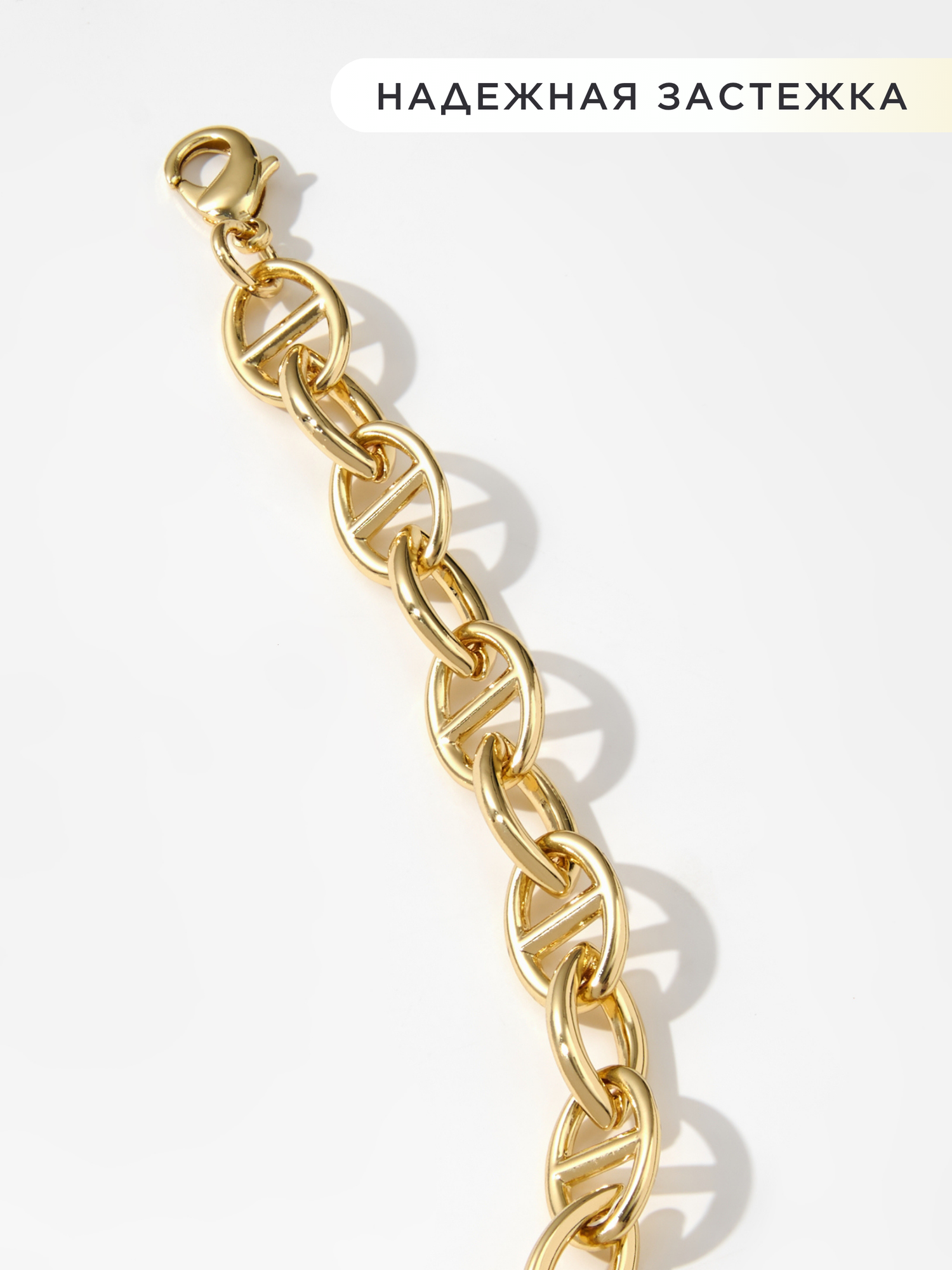 Колье Noima, длина 37 см, золотой — фото 1