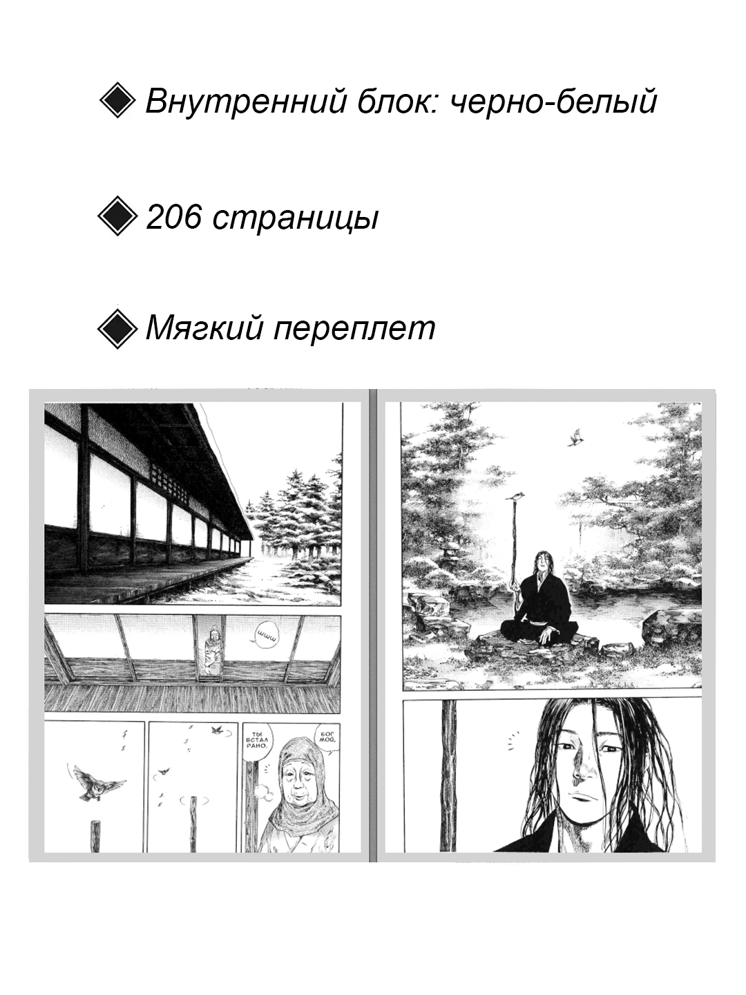 Манга "Бродяга", 27 том, автор Yoshikawa Eiji Takehiko Inoue, 2025 год, 206 стр — фото 1