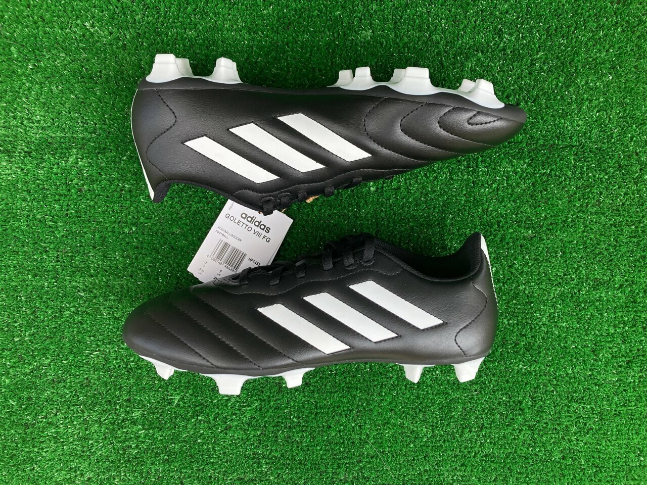 Бутсы adidas, размер US 10 | UK 9½ | FR 44 | JP 280, black/white