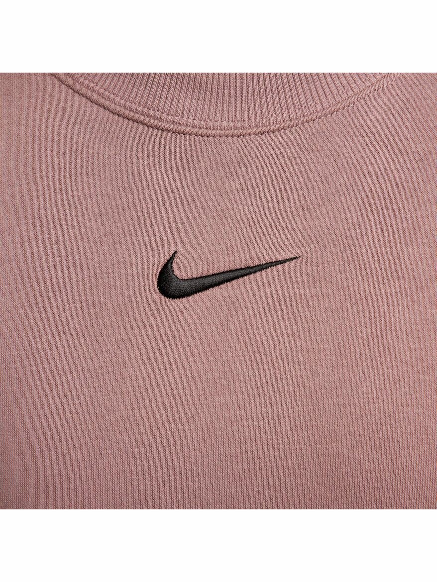 Свитшот спортивный NIKE W NSW PHNX FLC OS CREW, размер L INT, , розовый, — фото 1