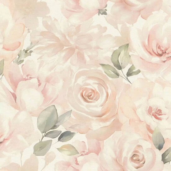Обои Rasch Peonies 582314 винил на флизелине поверхность матовая размер рулона 053х1005 Германия