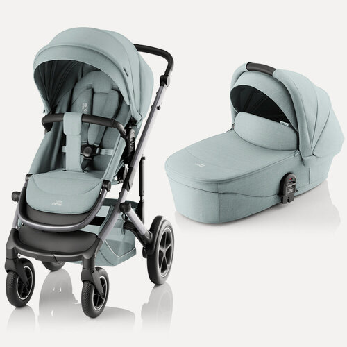 Изображение товара Коляска 2 в 1 Britax Roemer SMILE 5Z Style Harbor Blue SM37904